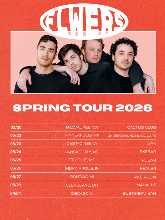 Signed Spring Tour 2026 Poster